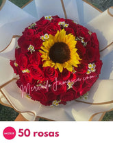 Ramo de rosas con coronita